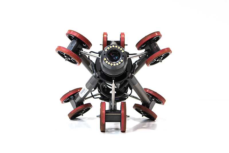 Crab Robot Crawler Vertical Pipe Inspection Camera_img_3